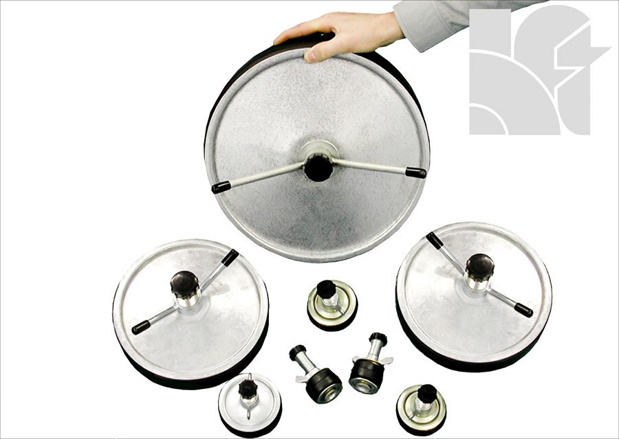 HUNTINGDON Stål Plug 13" med 1" hul, 315-350mm